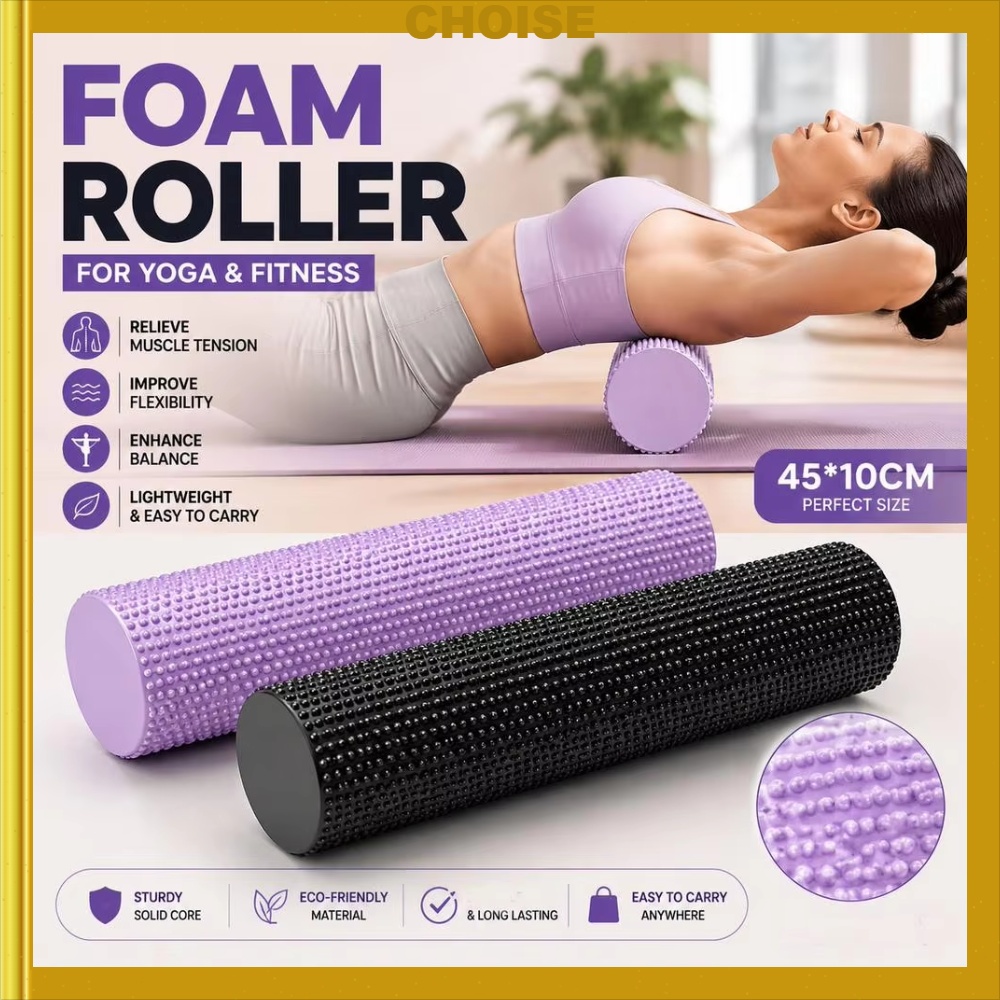 Pilates Yoga Oefeningen - Rodillo de espuma EVA para yoga,