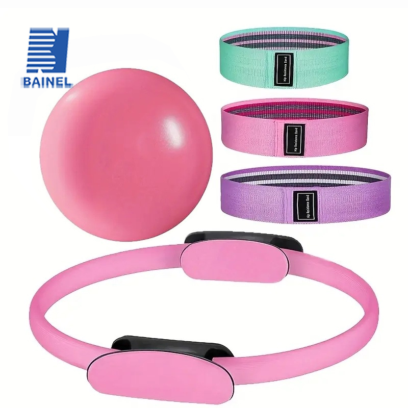 Pilates Yoga Ball Exercises - Juego de equipo de Pilates de