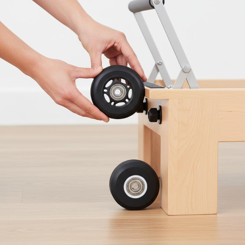 Pilates & Yoga Unleashed Studio Tuckahoe - Rueda para Pilates Reformer, Rodamiento Silencioso