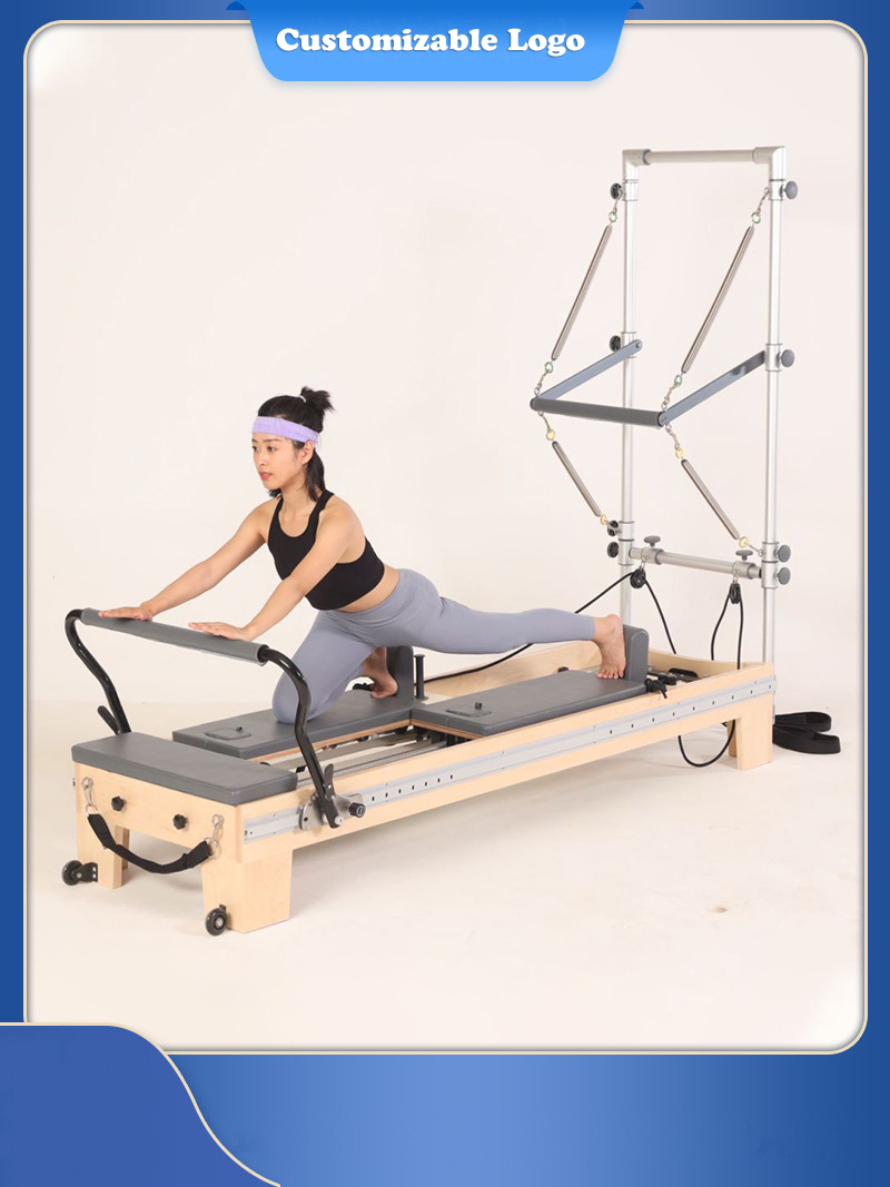 Pilates Yoga Exercises - Cama de núcleo deslizante bidireccional para