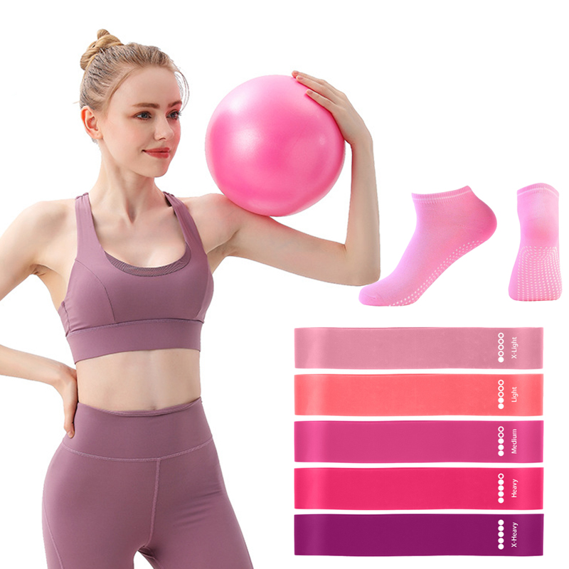 Bandas de resistencia para pel - Pilates Yoga Ball Exercises reseña y precio