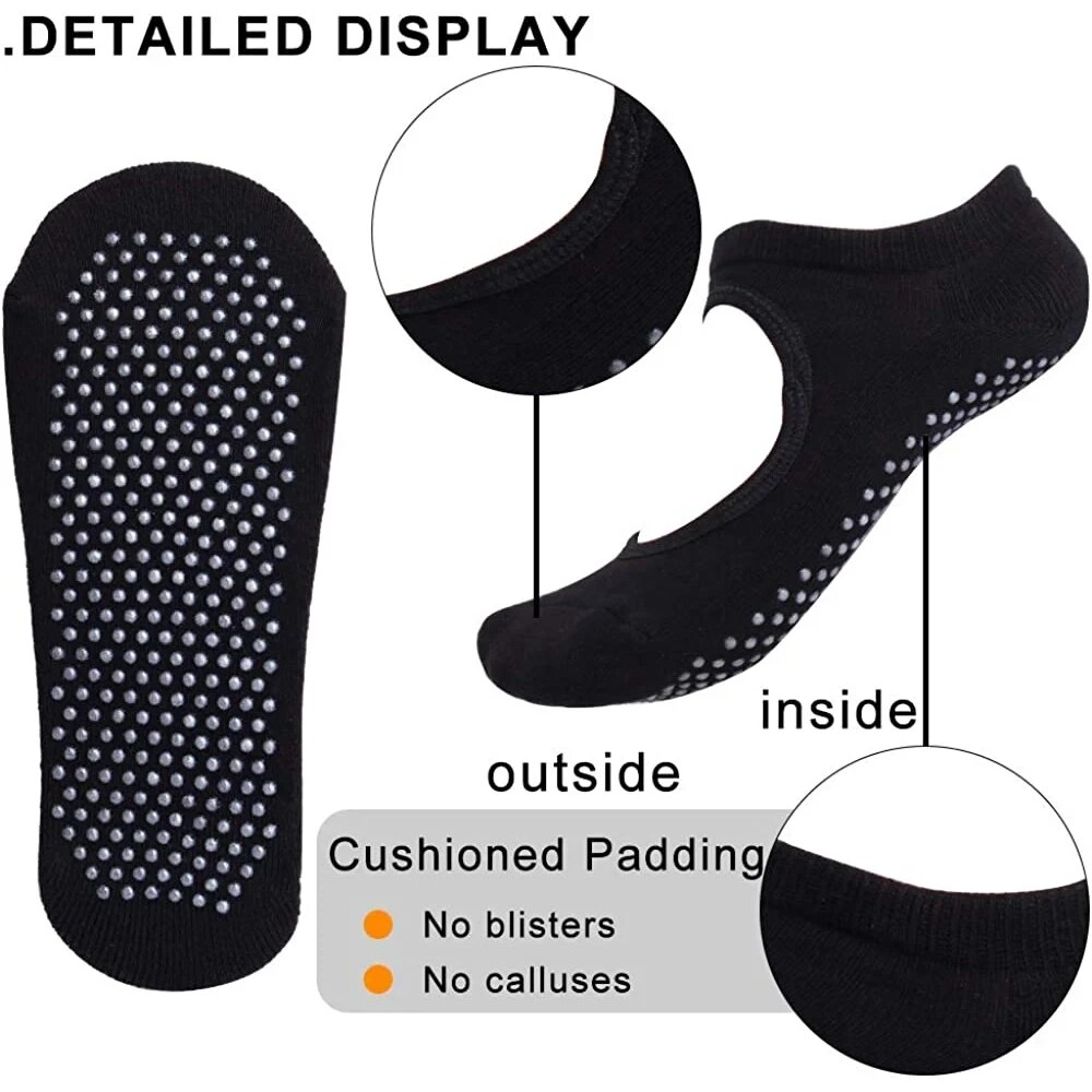 Calcetines de Yoga de alta cal - Pilates Yoga Gym reseña y precio