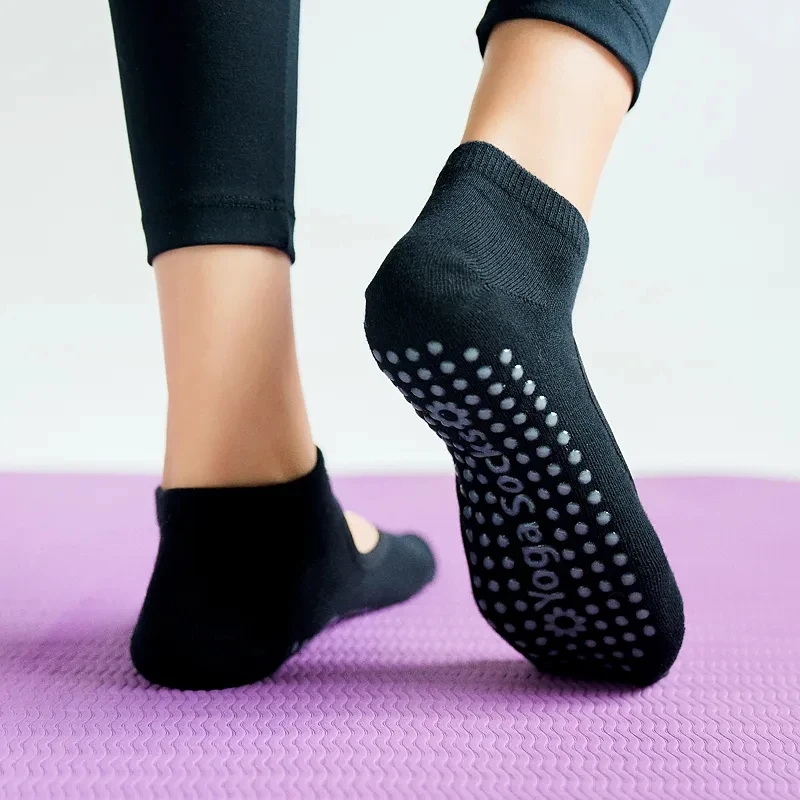 Calcetines de Yoga de alta cal - Pilates Yoga Gym reseña y precio