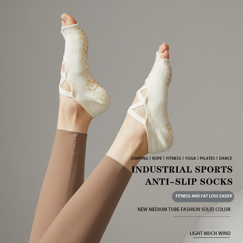 Calcetines de Yoga antidesliza - Pilates Yoga And Barre reseña y precio