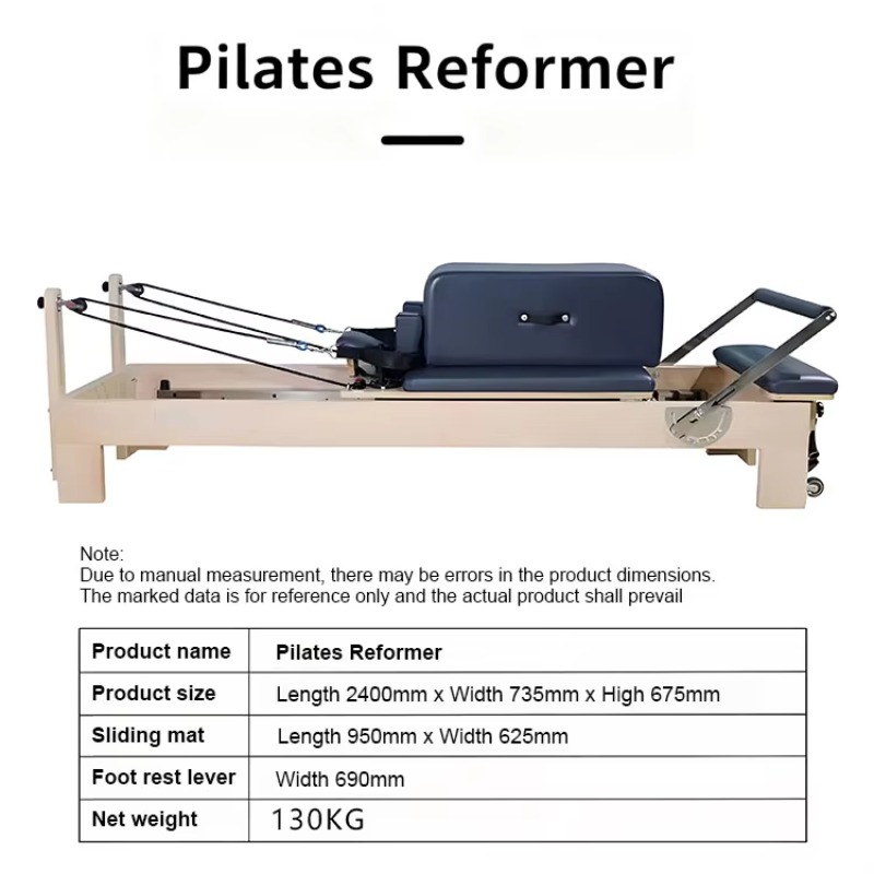 Máquina de Pilates Reformer pa - Pilates Yoga Gym reseña y precio