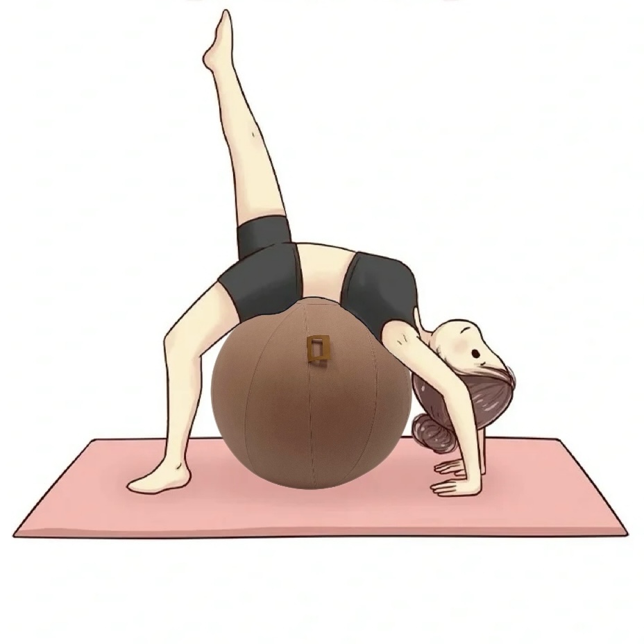 Pelotas de Pilates de Color Pe - Pilates Yoga Ball Exercises reseña y precio
