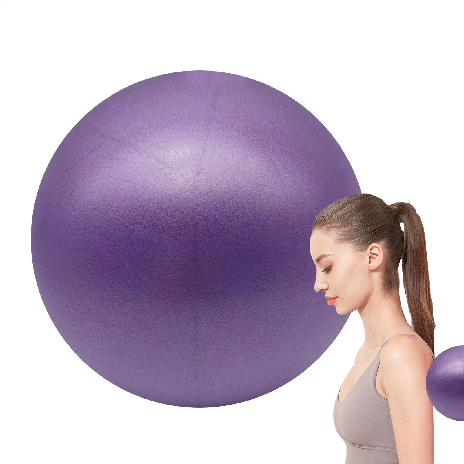 Pelota de Yoga Inflable de 15  - Pilates Yoga Ball Exercises reseña y precio