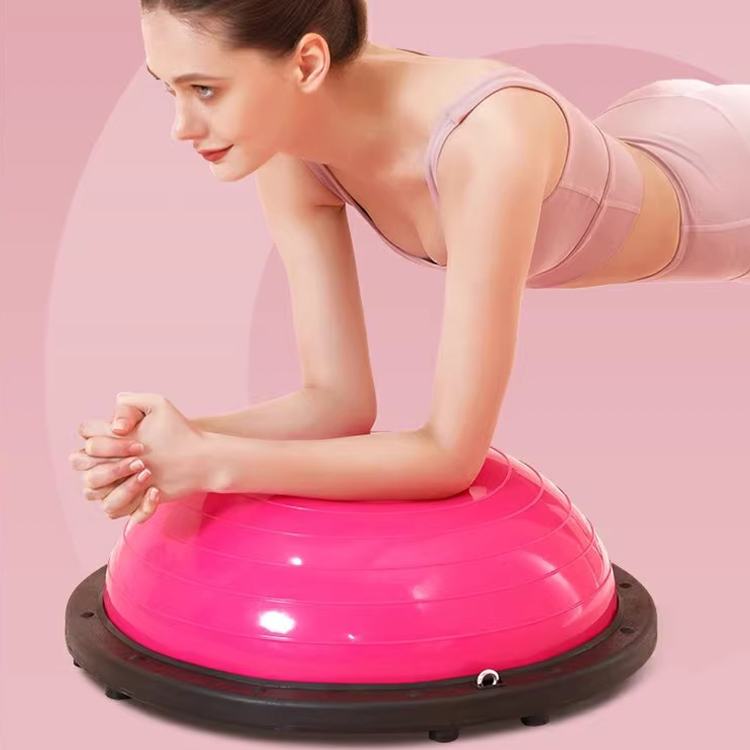 Balón de equilibrio semicircul - Pilates Yoga Weight Loss reseña y precio