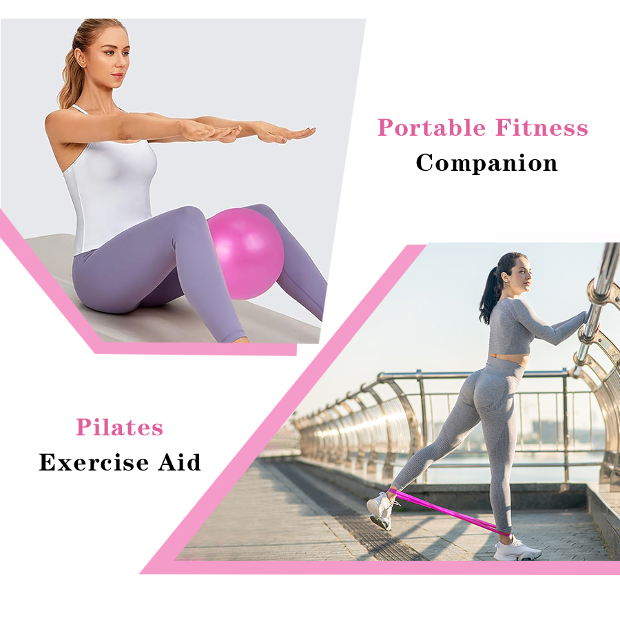 Juego de entrenamiento físico  - Pilates Yoga Ball Exercises reseña y precio