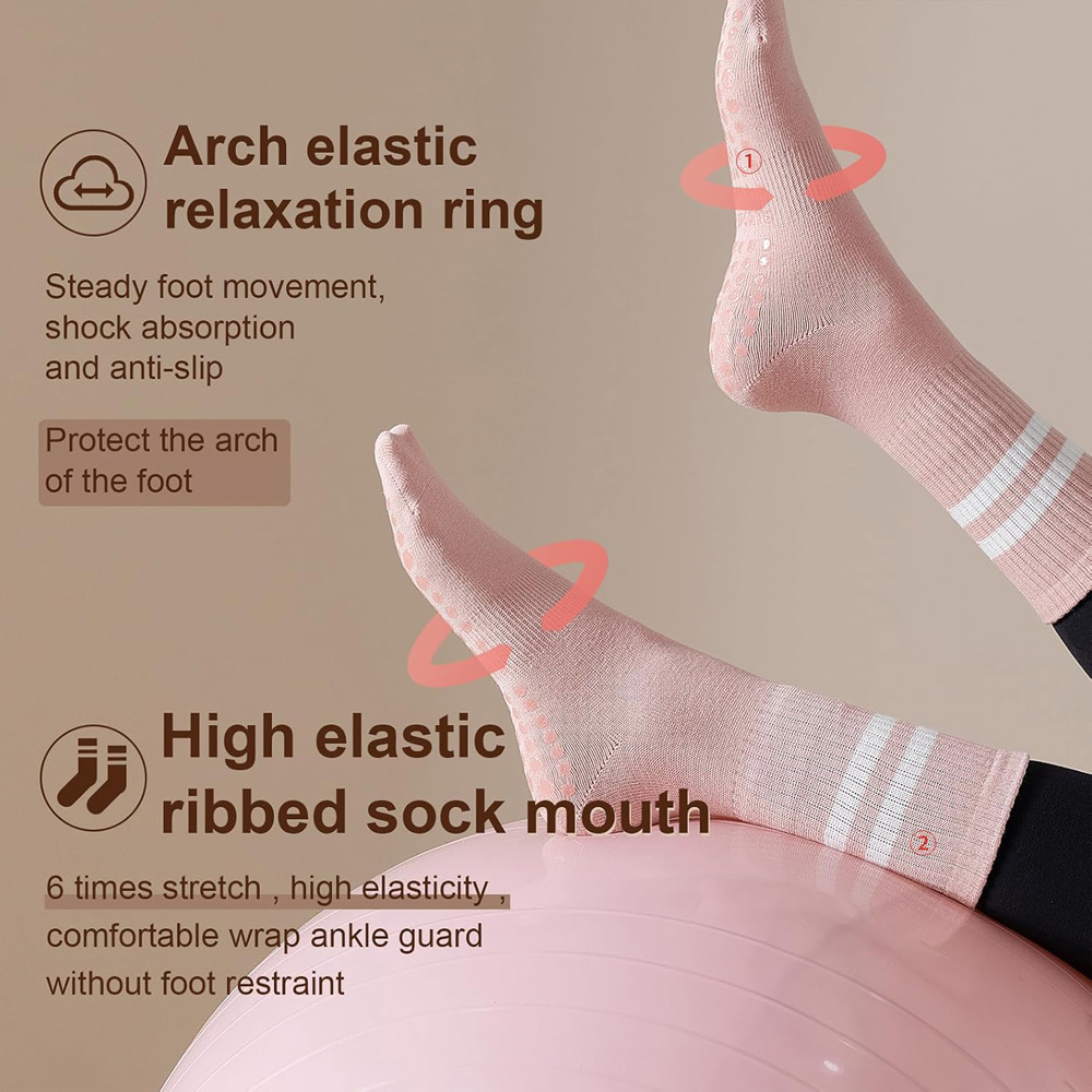 Calcetines de yoga y pilates c - Pilates Yoga And Barre reseña y precio