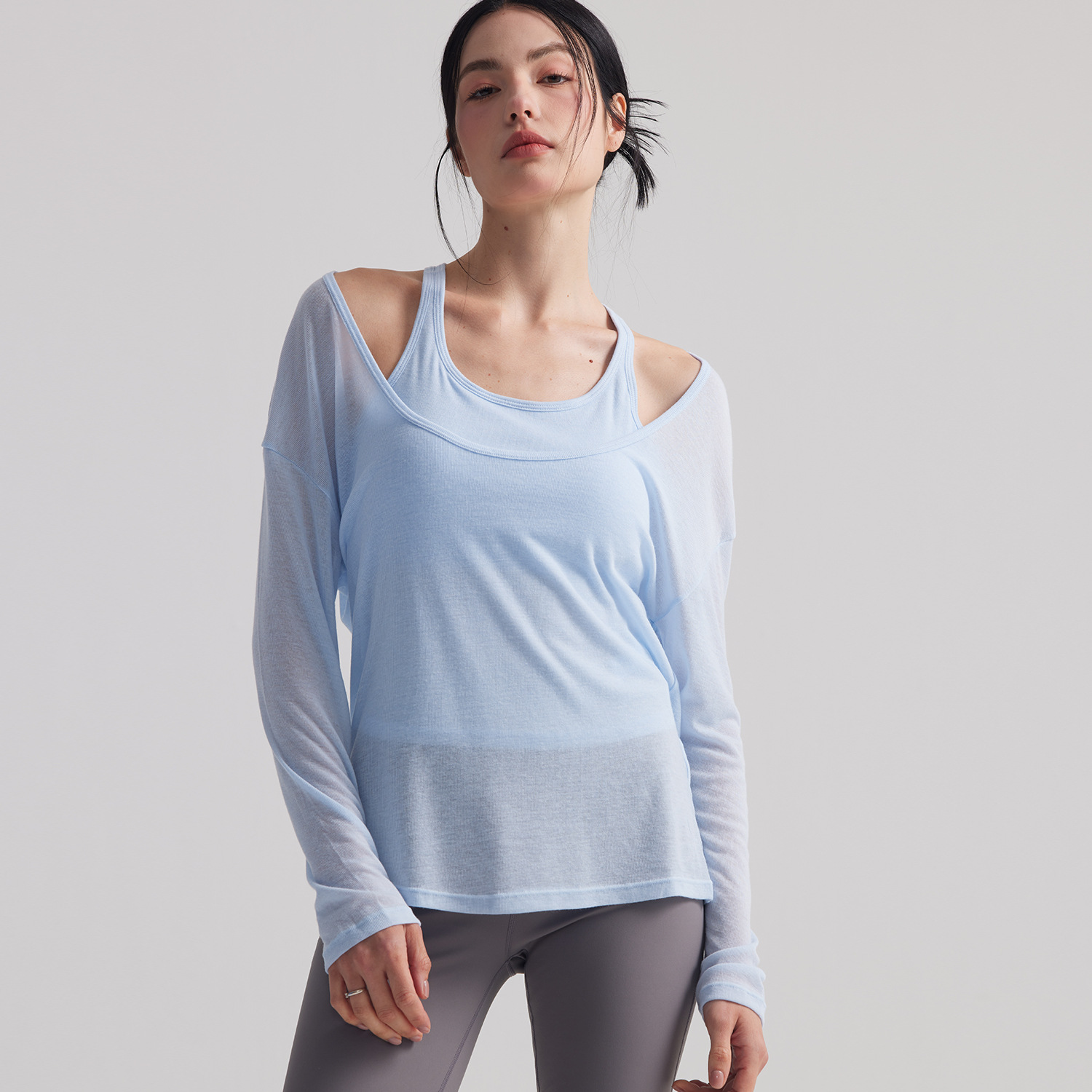 Túnica Deportiva Holgada Semit - Pilates Yoga Gym reseña y precio