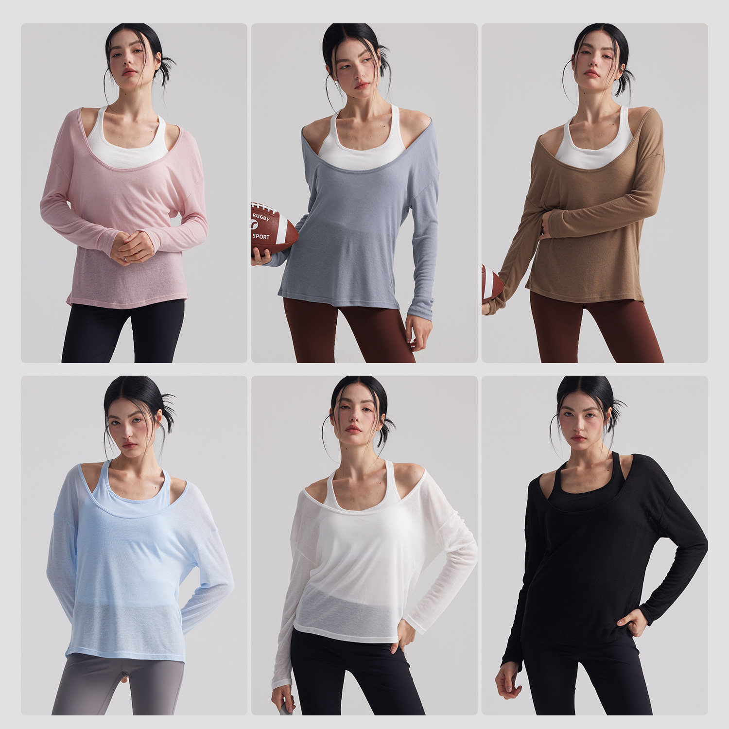 Túnica Deportiva Holgada Semit - Pilates Yoga Gym reseña y precio