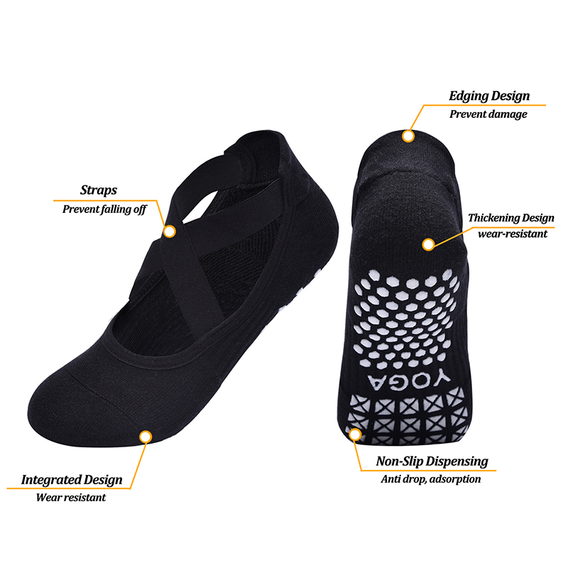 Calcetines de yoga antidesliza - Pilates & Yoga Unleashed Studio Tuckahoe reseña y precio