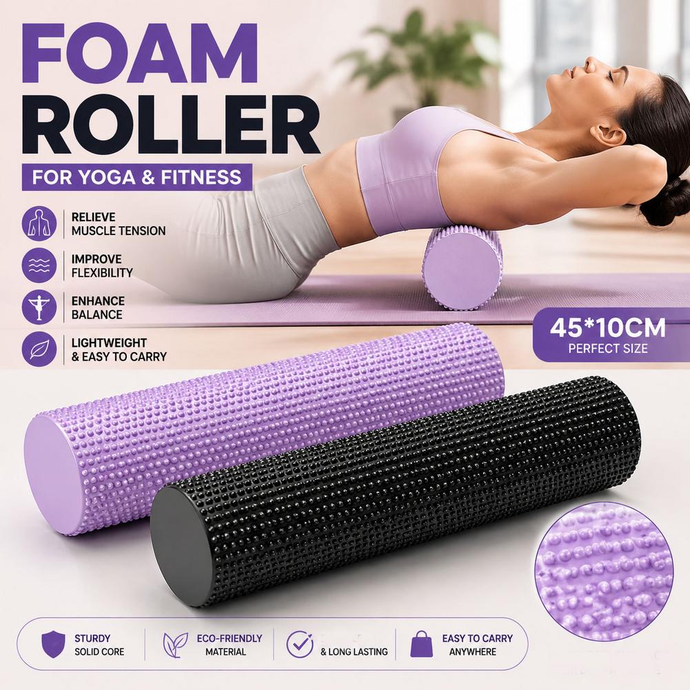 Rodillo de Espuma para Yoga de - Pilates Yoga Exercises reseña y precio