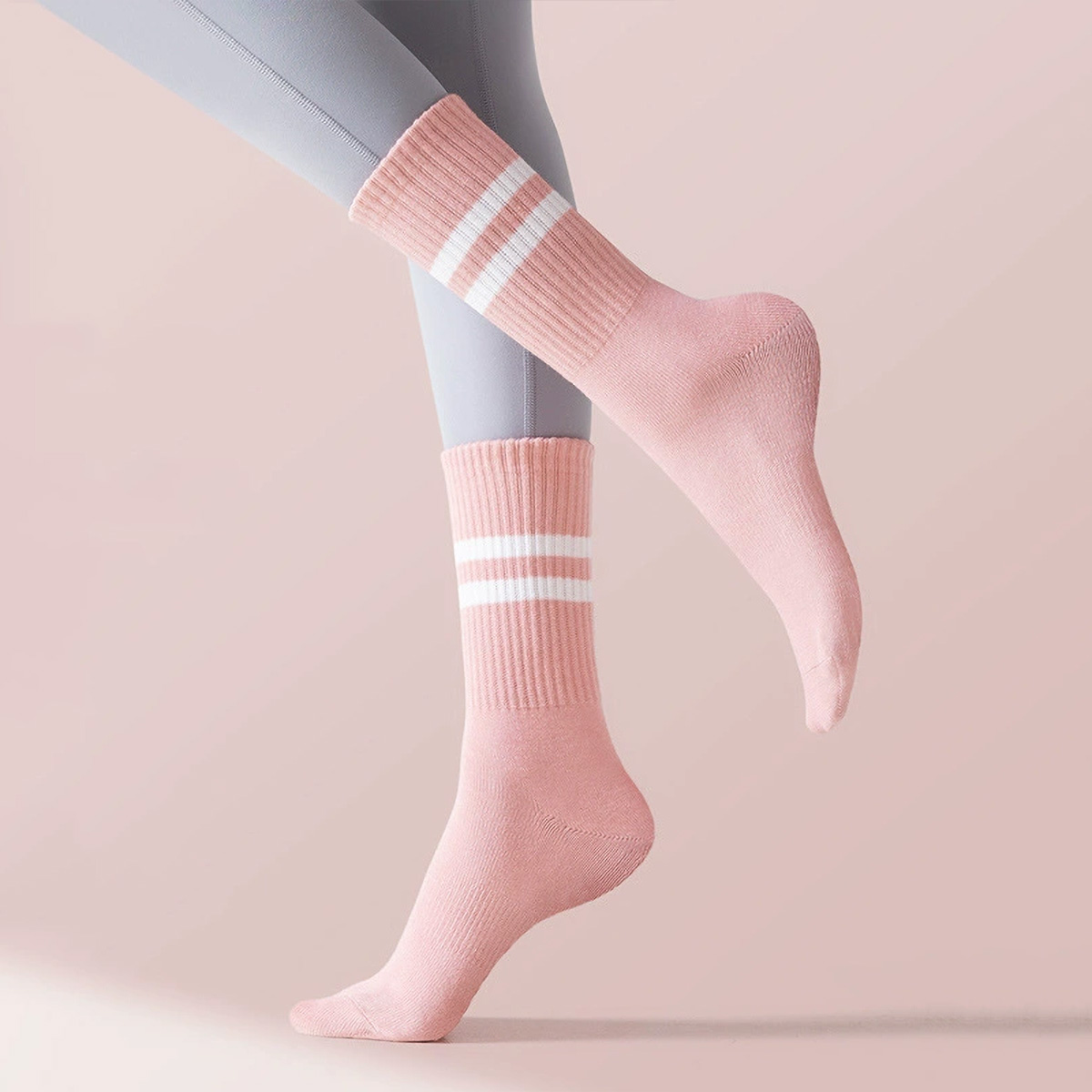 3 pares de calcetines largos d - Pilates Yoga And Barre reseña y precio