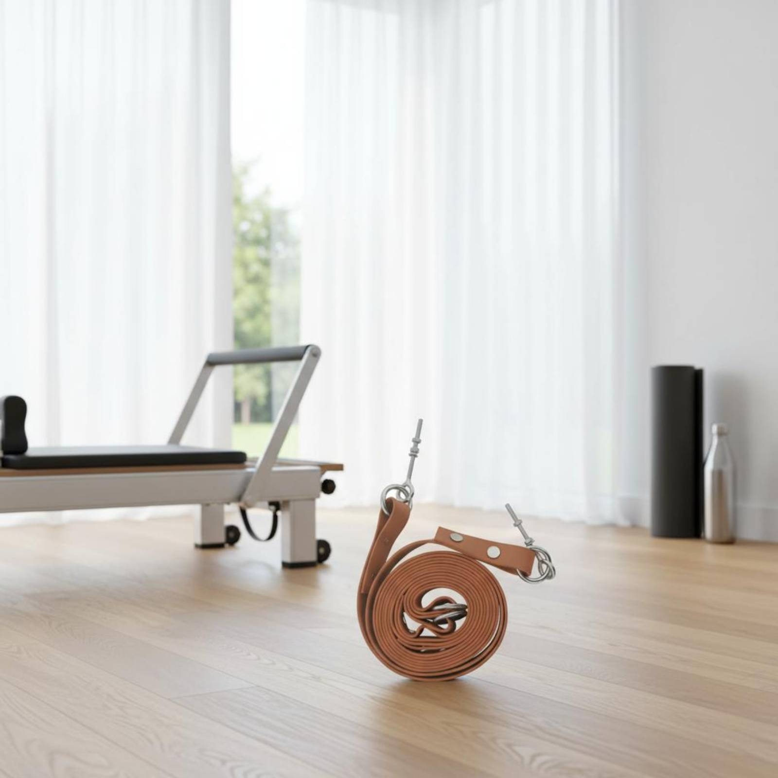 Correa Doble para Reformer, Co - Pilates & Yoga Unleashed Studio Tuckahoe reseña y precio