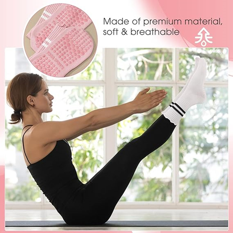 1 Par de Calcetines de Pilates - Pilates Yoga And Barre reseña y precio