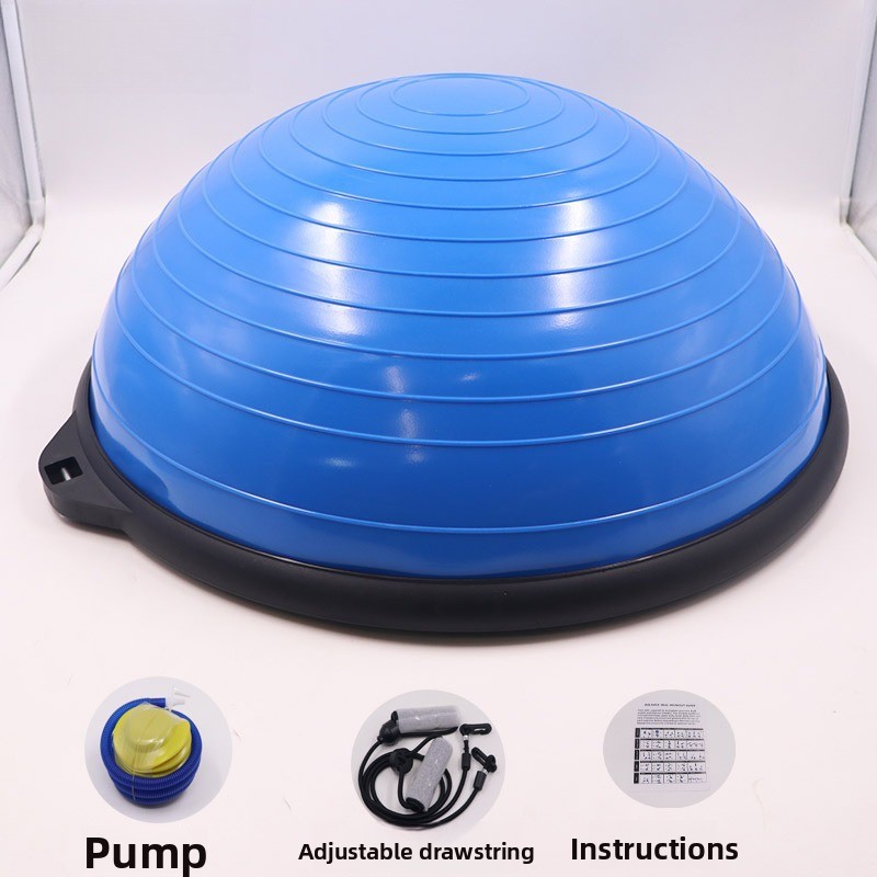 Pelota Bosu, semiesfera para y - Pilates Yoga Ball Exercises reseña y precio