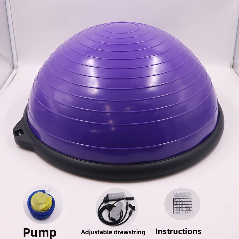 Pelota Bosu, semiesfera para y - Pilates Yoga Ball Exercises reseña y precio